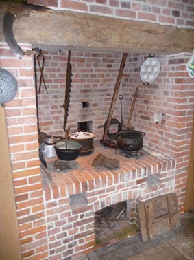 Kochstelle im Kapit�n-Tadsen-Museum