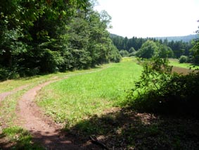 Weg zur Gertraut-Kapelle