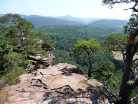 Blick vom Heidenberg