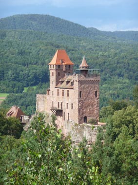Die bewohnte Burg Berwartstein