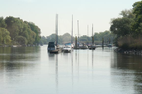 Bootsidylle auf der Hamme