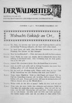 Titelseite November 1949