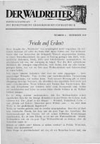 Titelseite Dezember 1949