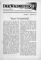 Titelseite Februar 1950