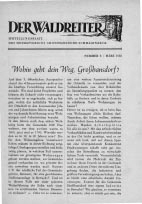 Titelseite März 1950