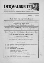 Titelseite Juni 1950