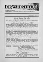 Titelseite Juli 1950