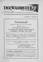 Titelseite Oktober 1950