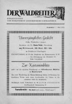 Titelseite Mai 1951