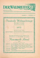 Titelseite Dezember 1951