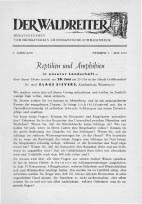 Titelseite Mai 1952