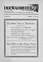 Titelseite Juli 1952
