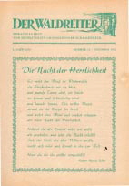 Titelseite Dezember 1952