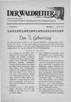Titelseite der Ausgabe Juli 1953