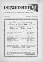 Titelseite der Ausgabe August 1953