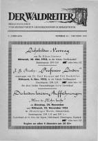 Titelseite der Ausgabe Oktober 1953