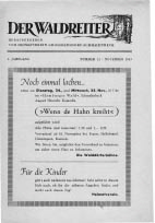 Titelseite der Ausgabe November 1953