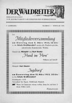 Titelseite Februar 1955