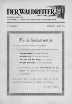 Titelseite Juni 1955