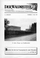 Titelseite Mai 1958