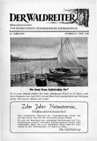 Titelseite Juni 1958