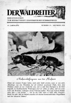Titelseite Oktober 1958