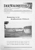 Titelseite August 1960