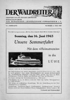 Titelseite Mai 1963