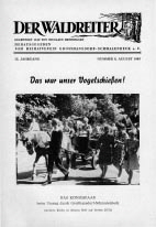 Titelseite August 1963