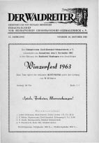 Titelseite Oktober 1963