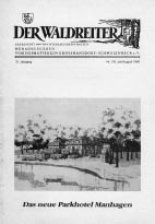 Titelseite der Ausgabe Juli/August 1980