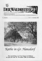 Titelseite der Ausgabe November 1989